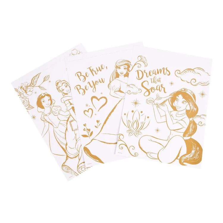 DISNEY PRINCESS WATERCOLOUR PAINT PAD SET - Image 3