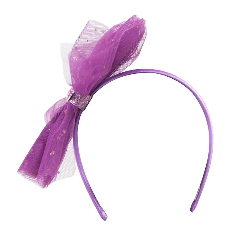 PINK POPPY - DISNEY RAPUNZEL SPARKLING BOW HEADBAND