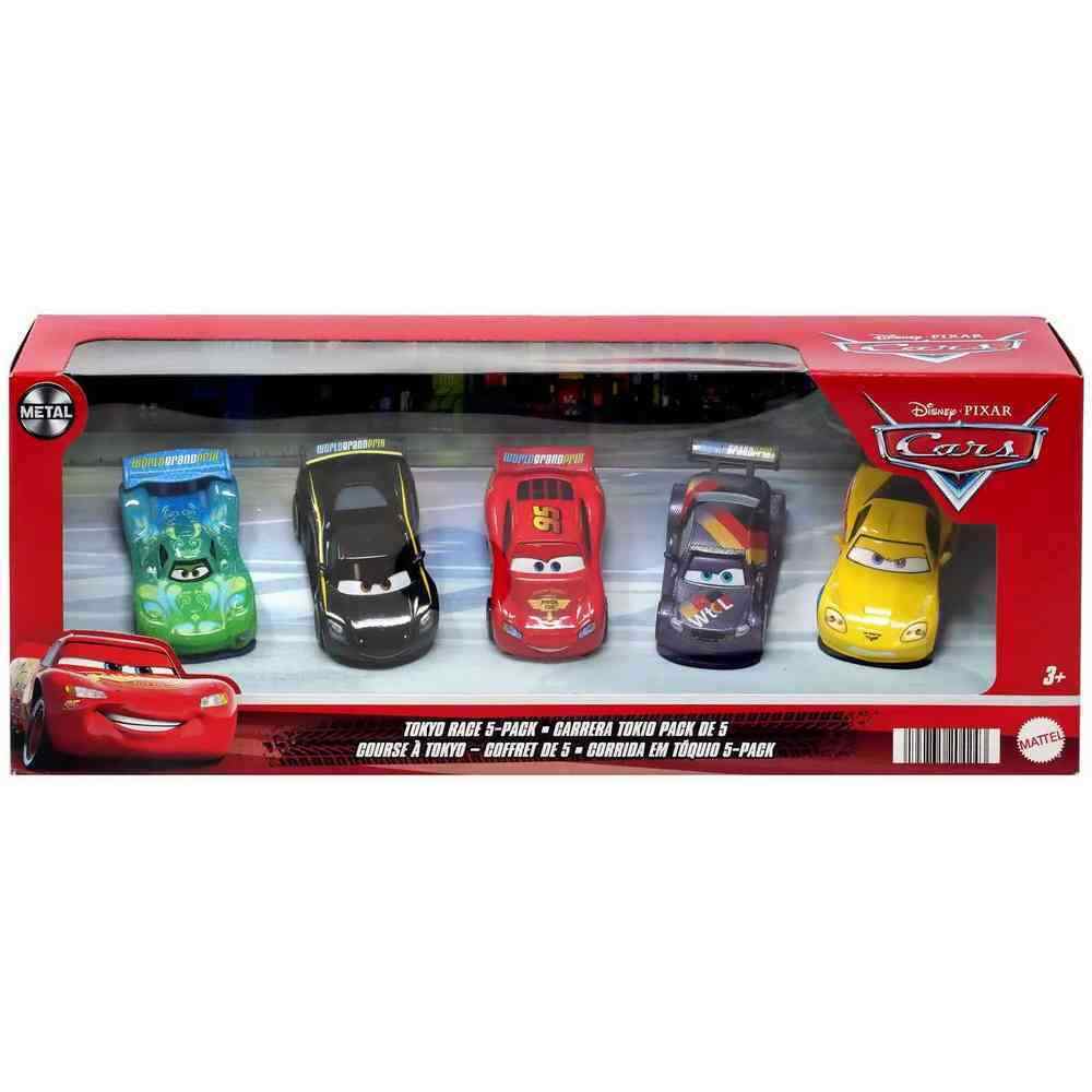 DISNY PIXAR CARS - TOKYO RACE 5 PACK