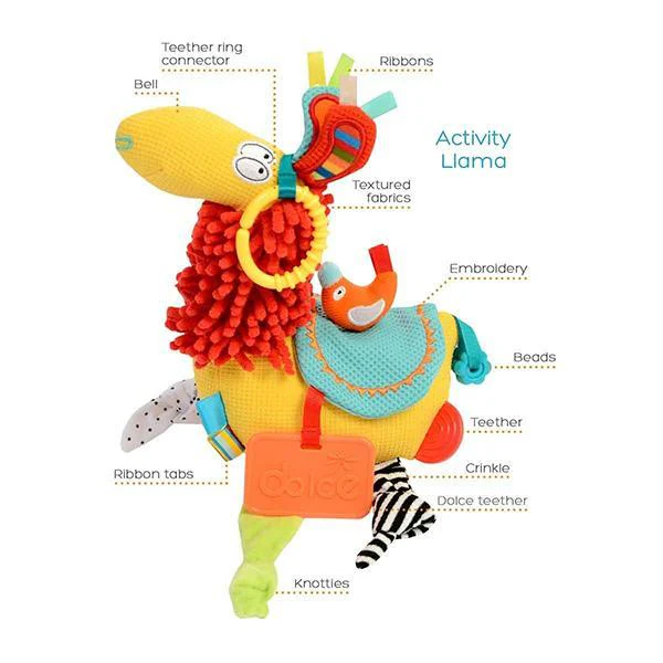 DOLCE TOYS - ACTIVITY LIAMA