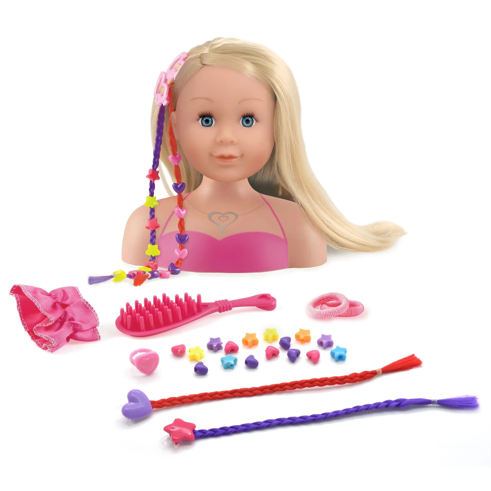 DOLLSWORLD - ASHLEY STYLING HEAD BLONDE - Image 2