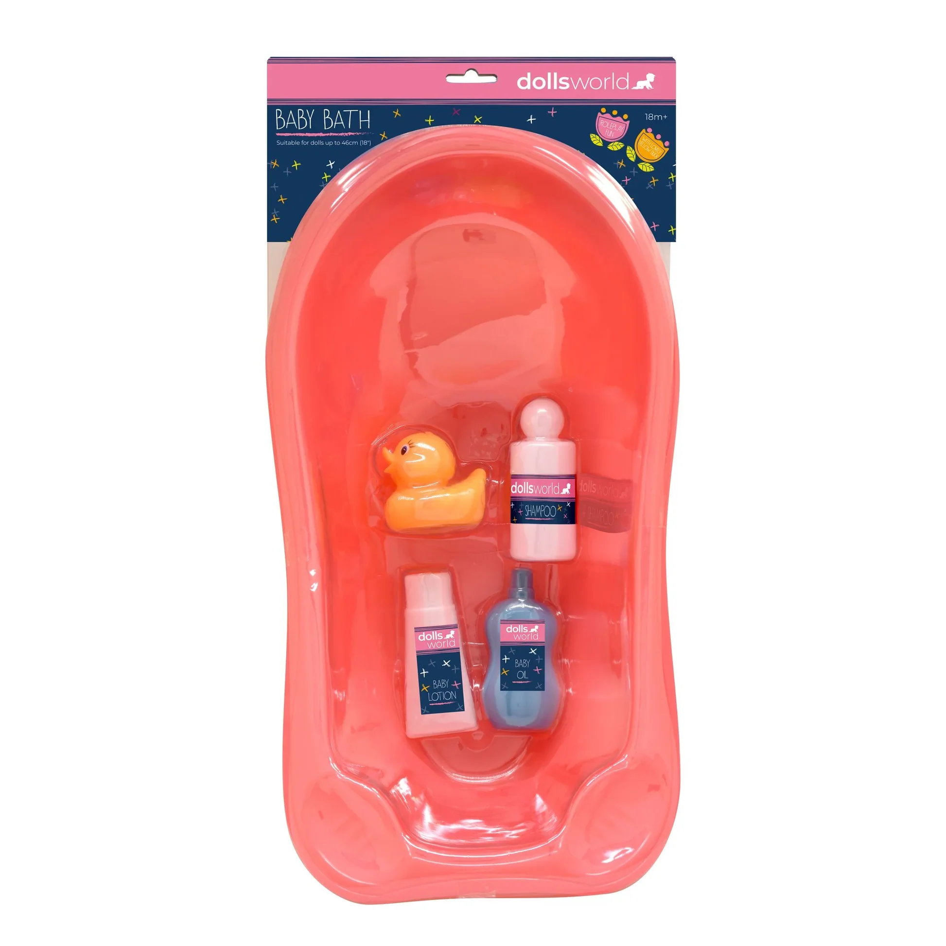 DOLLSWORLD BABY BATH SET
