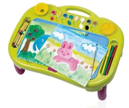 PLAYGO DRAW AND CARRY DESK - 19 PIECES - Image 2