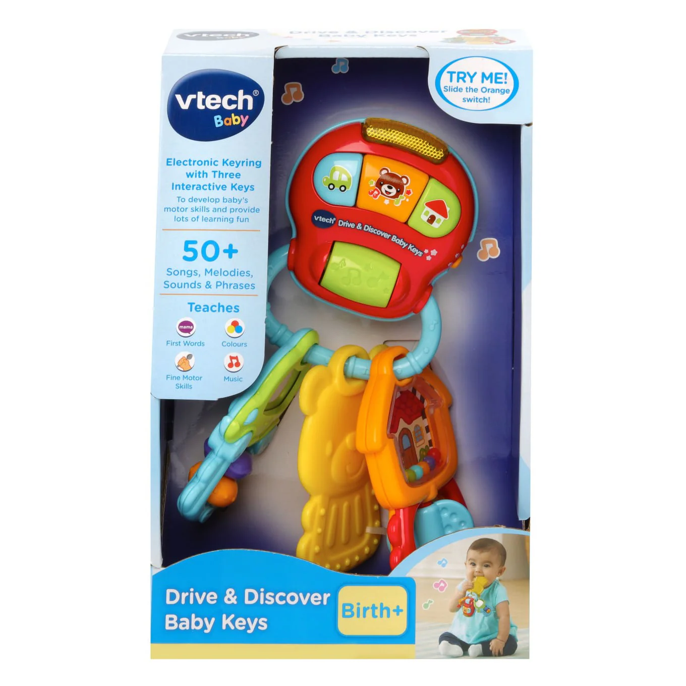 DRIVE & DISCOVER BABY KEYS