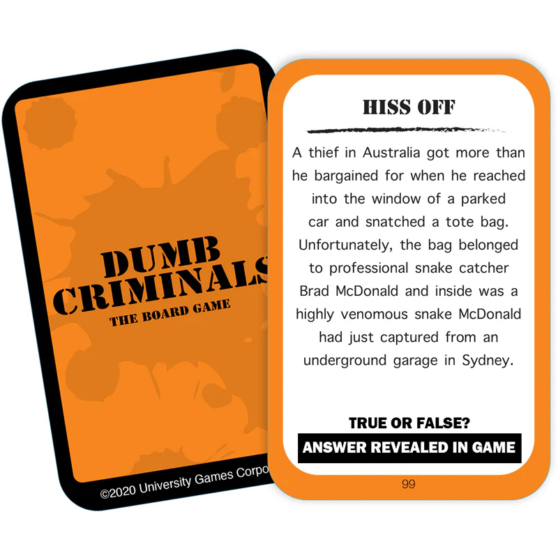 DUMB CRIMINALS BOARD GAME - Image 3