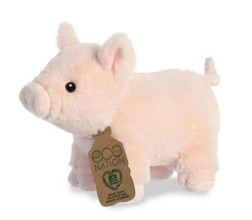 ECO NATION PIG SOFT TOY