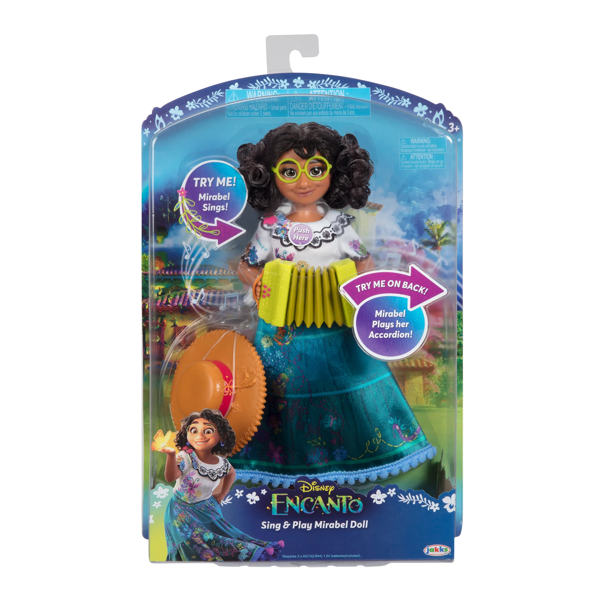 DISNEY ENCANTO MIRABEL MUSICIAL SINGING FASHION DOLL