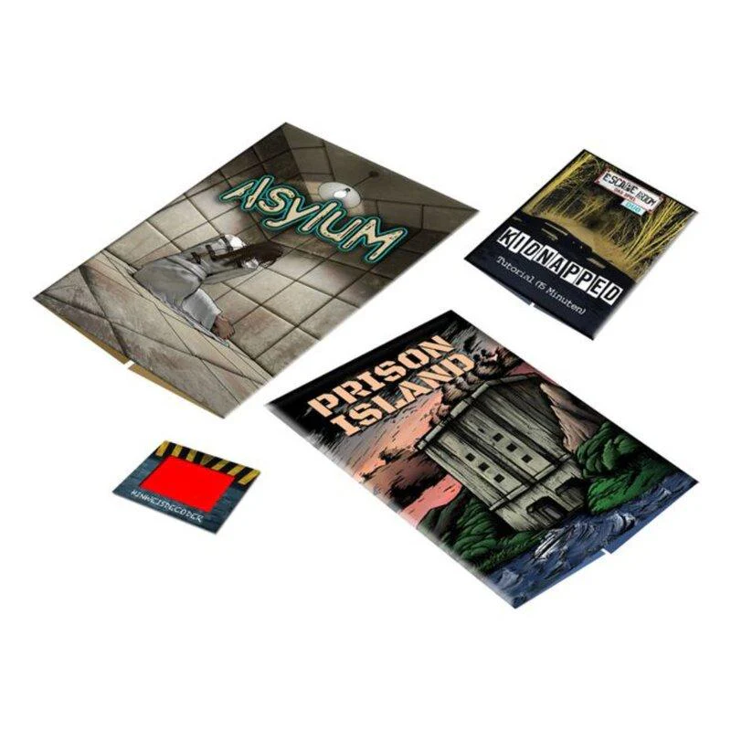 ESCAPE ROOM THE GAME 2 PLAYERS PRISON ISLAND AND ASYLUM - Image 2