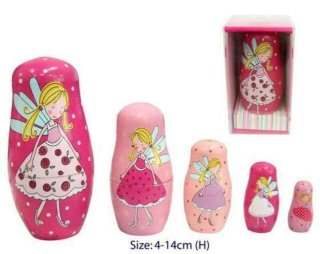 FAIRY STACKING DOLLS 5PC
