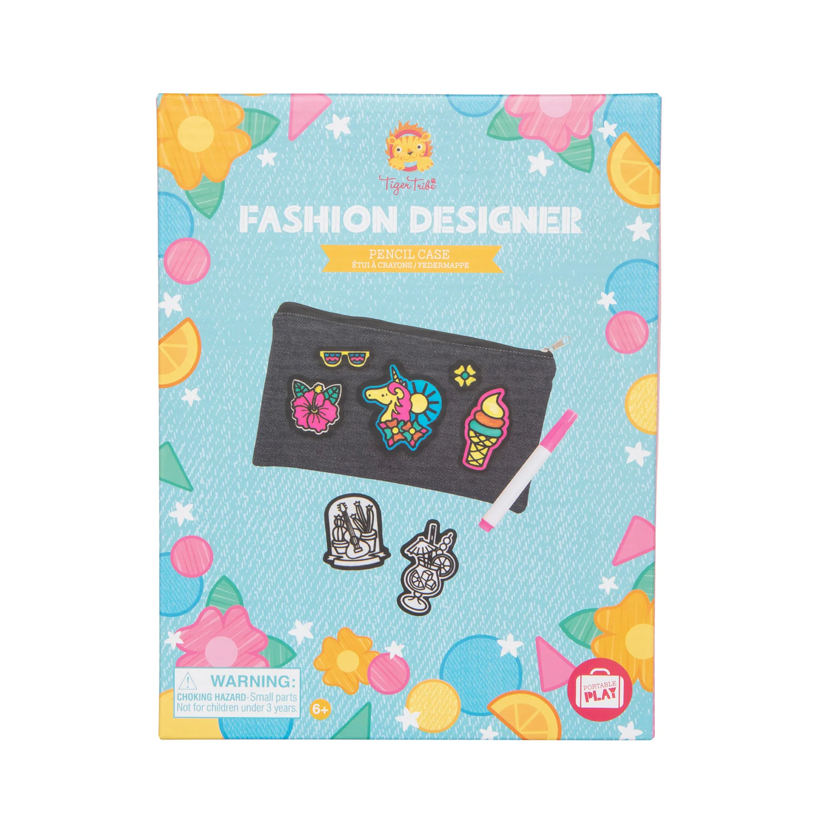 TIGER TRIBE - FASHION DESIGNER PENCIL CASE
