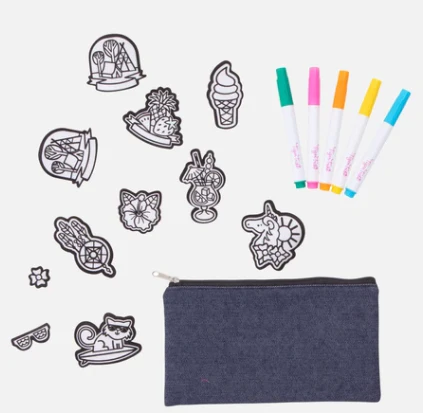 TIGER TRIBE - FASHION DESIGNER PENCIL CASE - Image 2