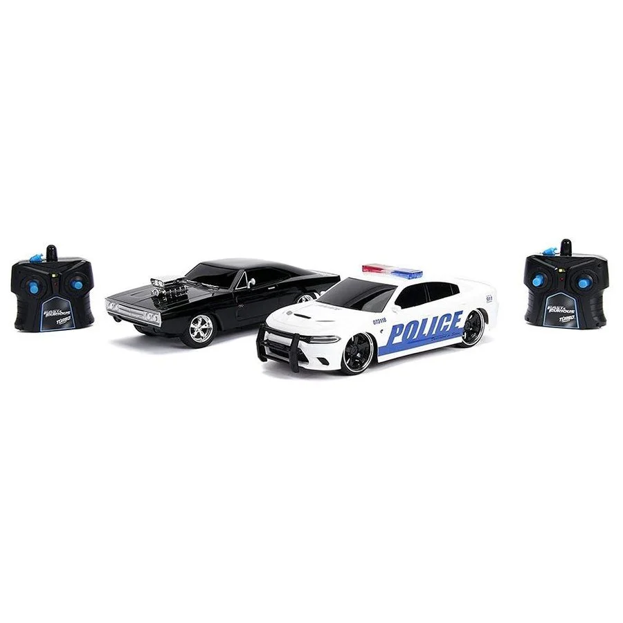 FAST & FURIOUS 1:16 RADIO CONTROL CHASE TWIN PACK - Image 2