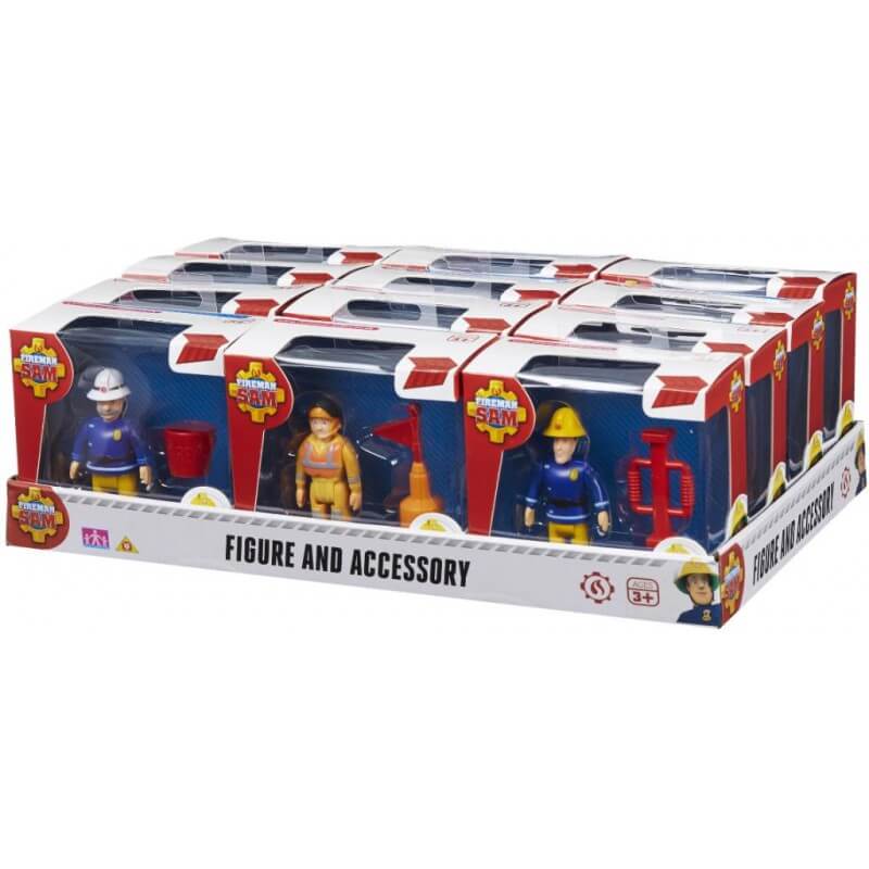 FIREMAN SAM FIGURES & ACCESSORIES IN TRAY - Image 3