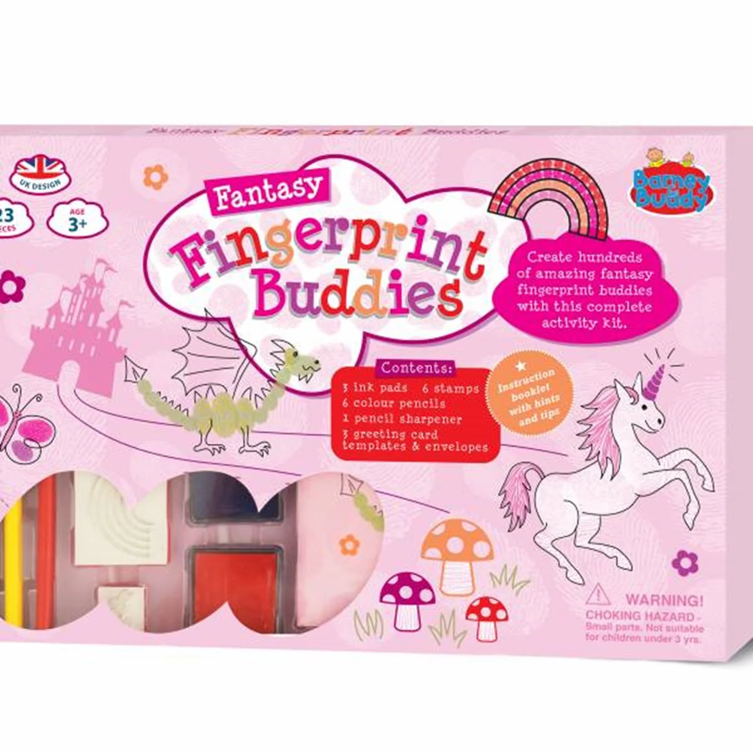 FINGERPRINT BUDDIES UNICORN - SINGLE DRAW