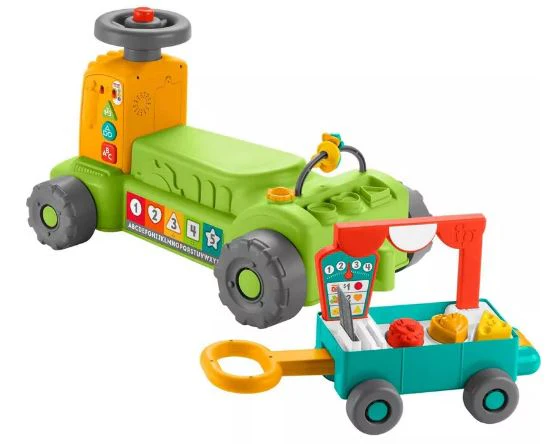 FISHER PRICE 4 IN 1 FARM TO MARKET TRACTOR - Image 2