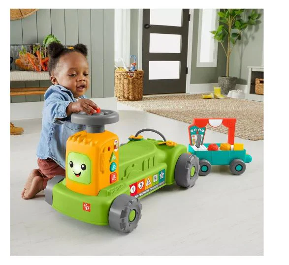 FISHER PRICE 4 IN 1 FARM TO MARKET TRACTOR - Image 4