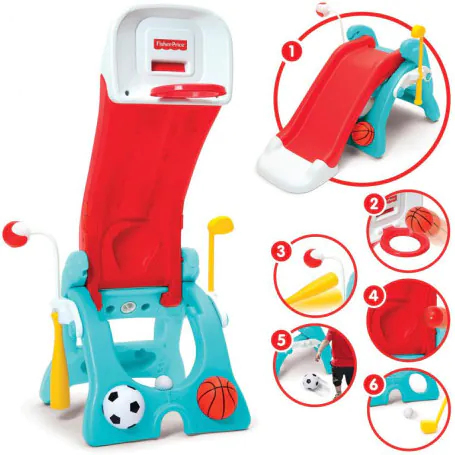 FISHER PRICE 6IN1 QWIKFLIP ACTIVITY CENTER - Image 3