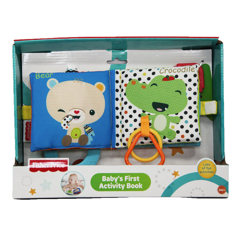 FISHER PRICE BABYS FIRST ACTIVITY BOOK