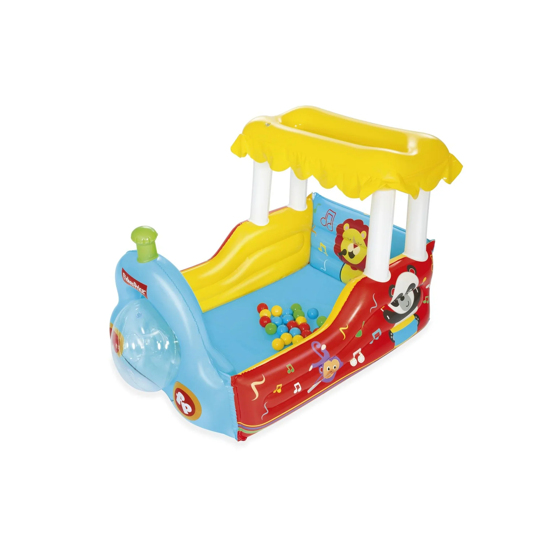 FISHER PRICE INFLATABLE TRAIN BALL PIT - Image 2