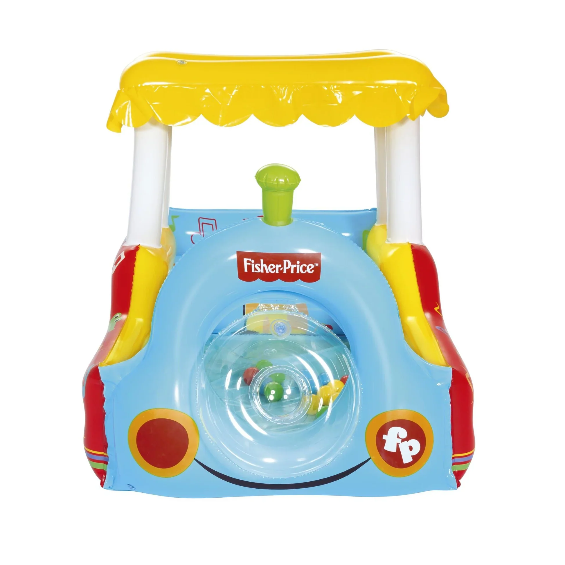 FISHER PRICE INFLATABLE TRAIN BALL PIT - Image 3