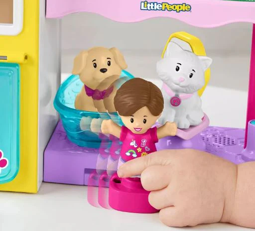 FISHER PRICE LITTLE PEOPLE BARBIE PLAY AND CARE PET SPA - Image 4