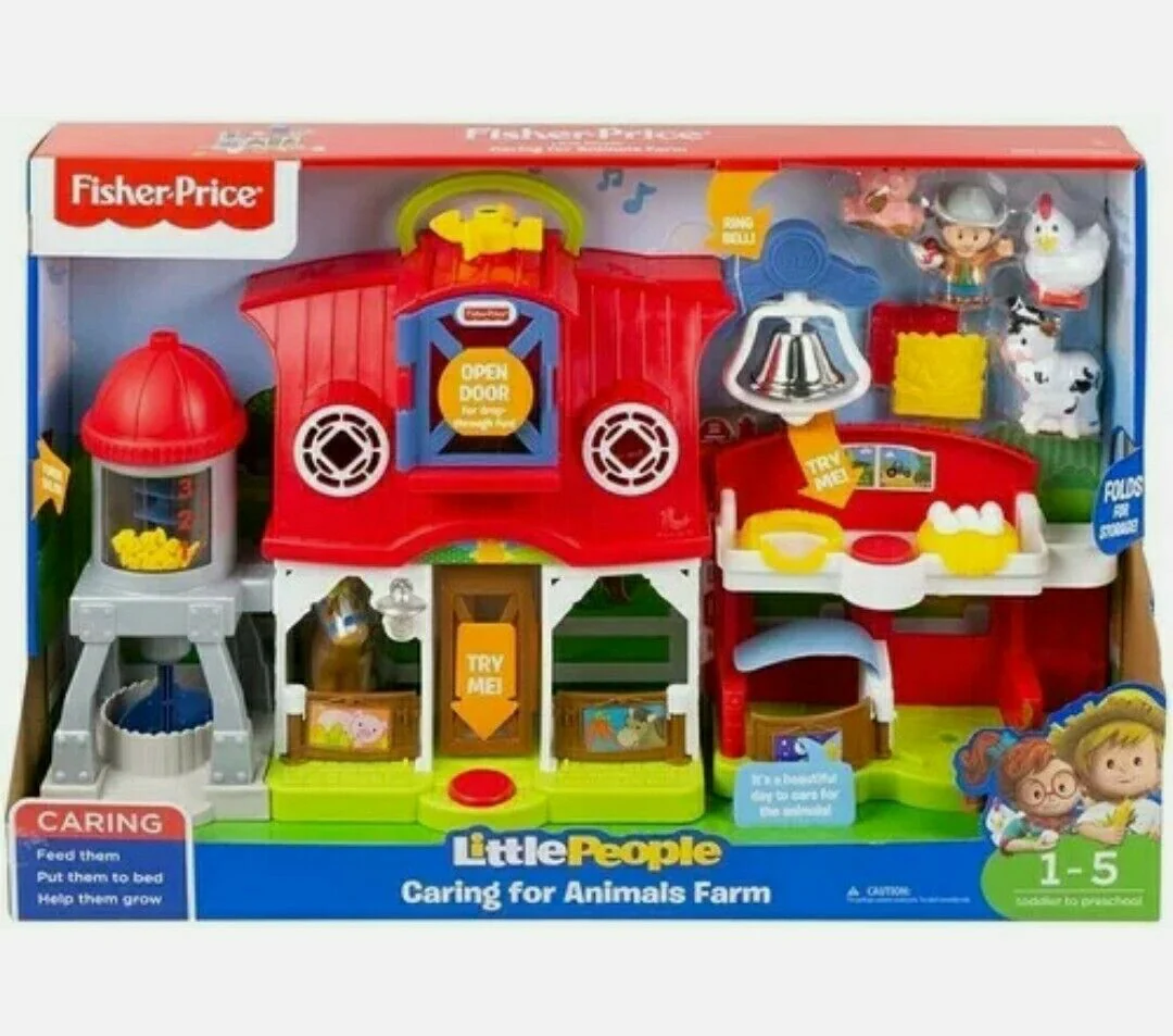 FISHER-PRICE LITTLE PEOPLE CARING FOR ANIMALS FARM