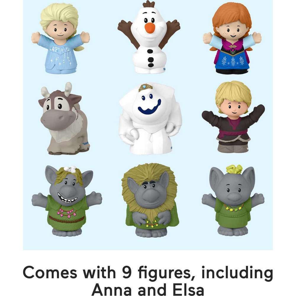 FISHER PRICE LITTLE PEOPLE - DISNEY 100 YEARS - FROZEN CARRY ALONG CASTLE CASE - Image 2