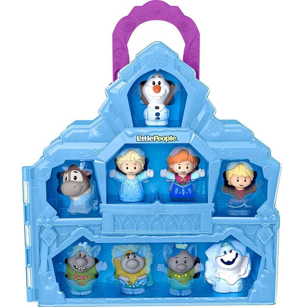 FISHER PRICE LITTLE PEOPLE - DISNEY 100 YEARS - FROZEN CARRY ALONG CASTLE CASE - Image 3