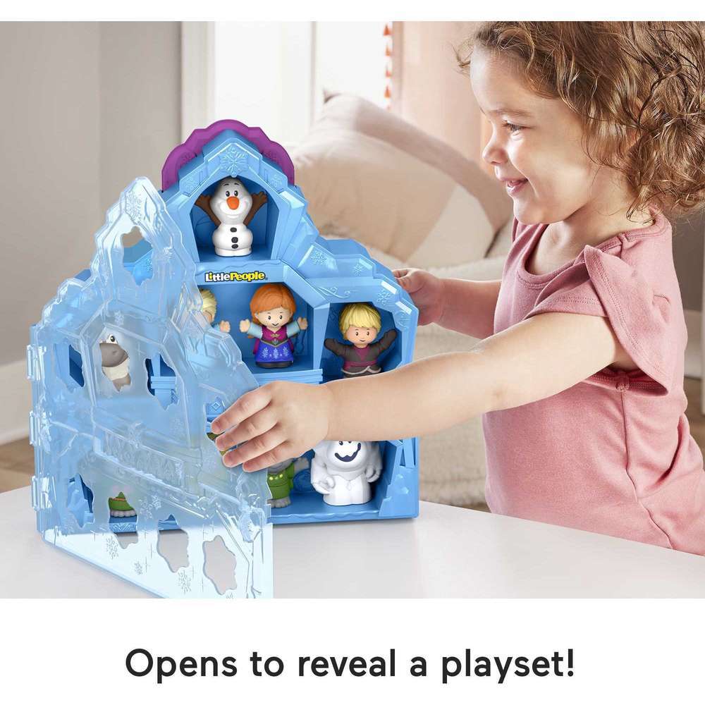 FISHER PRICE LITTLE PEOPLE - DISNEY 100 YEARS - FROZEN CARRY ALONG CASTLE CASE - Image 7