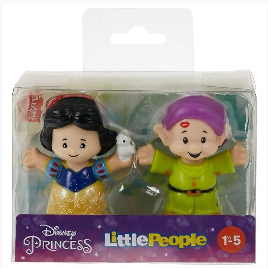 FISHER PRICE LITTLE PEOPLE - DISNEY PRINCESS - SNOW WHITE AND DOPEY - Image 2
