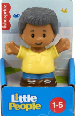 FISHER PRICE LITTLE PEOPLE SINGLE PACK - BOY IN YELLOW SHIRT - Image 2
