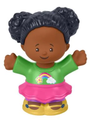 FISHER PRICE LITTLE PEOPLE SINGLE PACK - GIRL IN PINK TUTU