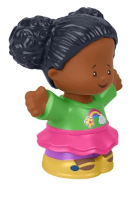 FISHER PRICE LITTLE PEOPLE SINGLE PACK - GIRL IN PINK TUTU - Image 4