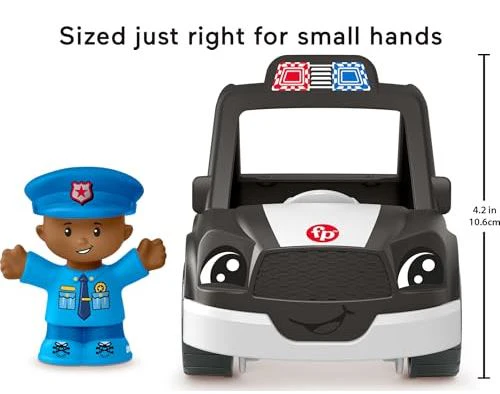 FISHER PRICE - LITTLE PEOPLE SMALL VEHICLE - POLICE VEHICLE - Image 3