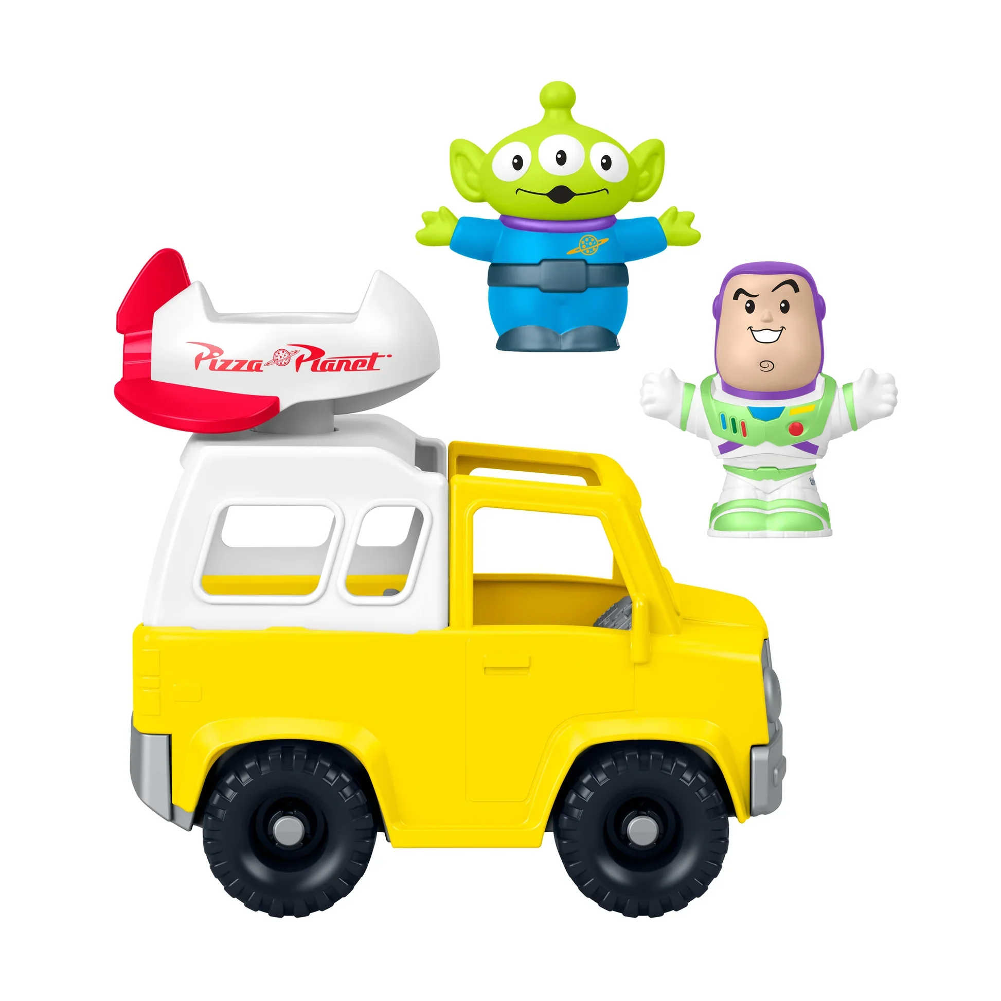 FISHER PRICE LITTLE PEOPLE TOY STORY PIZZA PLANET TRUCK