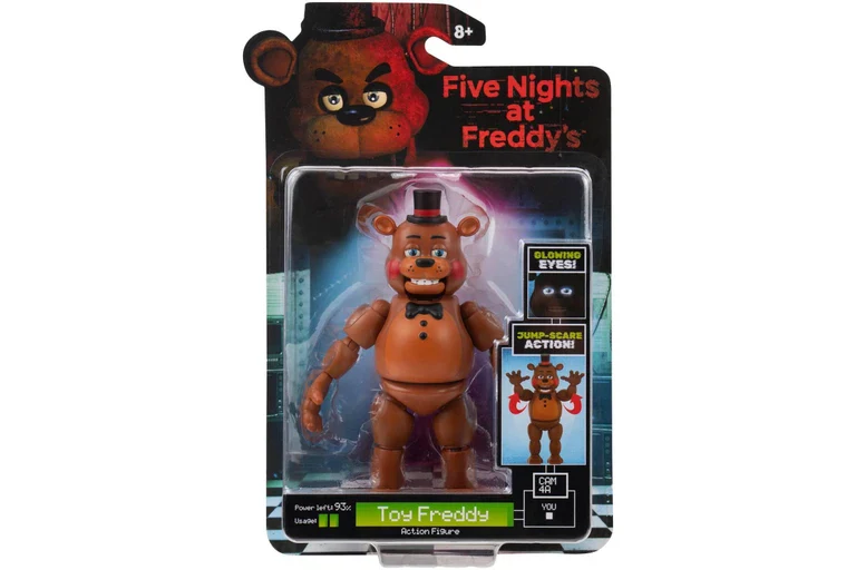 FIVE NIGHTS AT FREDDY'S - TOY FREDDY JUMP SCARE FIGURE - Image 3
