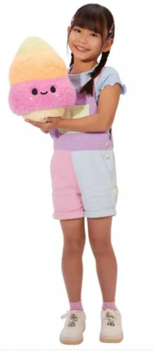 FLUFFIE STUFFIE SERIES 1 LARGE PLUSH - ICE CREAM - Image 2