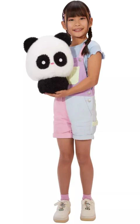 FLUFFIE STUFFIE SERIES 1 LARGE PLUSH - PANDA - Image 2