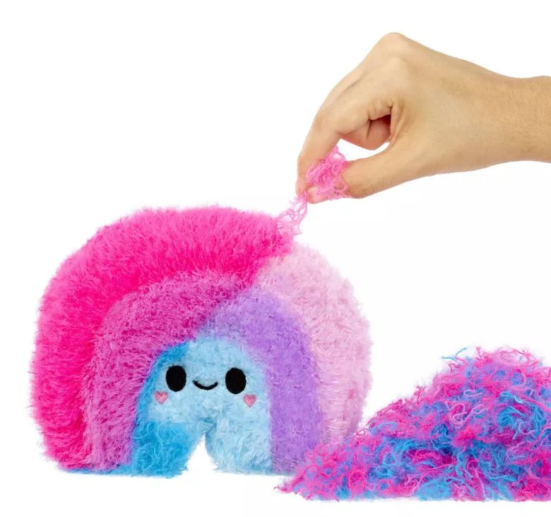 FLUFFIE STUFFIE SERIES 1 LARGE PLUSH - RAINBOW - Image 3