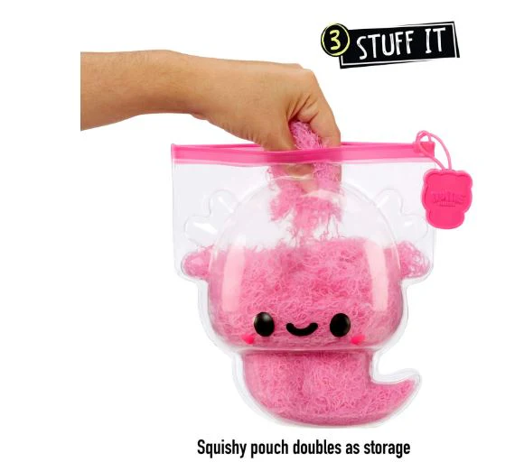 FLUFFIE STUFFIEZ SURPRISE REVEAL SMALL PLUSH - AXOLOTL - Image 3