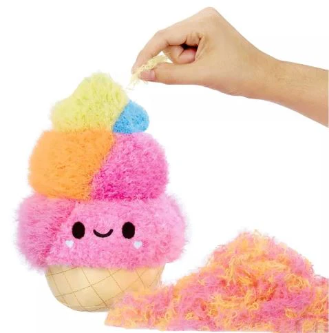 FLUFFIE STUFFIEZ SURPRISE REVEAL SMALL PLUSH - TREATS ICE CREAM CONE - Image 2