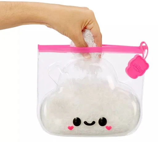 FLUFFIE STUFFIEZ SURPRISE REVEAL SMALL PLUSH - SKY SMILEY CLOUD - Image 5