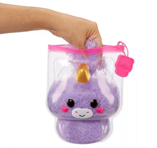 FLUFFIE STUFFIEZ SURPRISE REVEAL SMALL PLUSH - UNICORN - Image 4