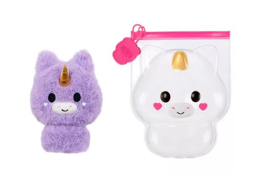 FLUFFIE STUFFIEZ SURPRISE REVEAL SMALL PLUSH - UNICORN - Image 5