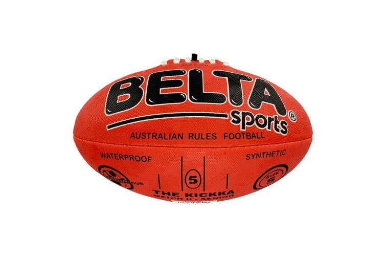 FOOTY RED SIZE 5