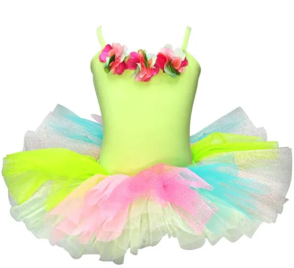 FOREST FAIRY TUTU DRESS 5/6 GREEN