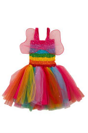 FRIENDSHIP FAIRY DRESS RAINBOW - LARGE