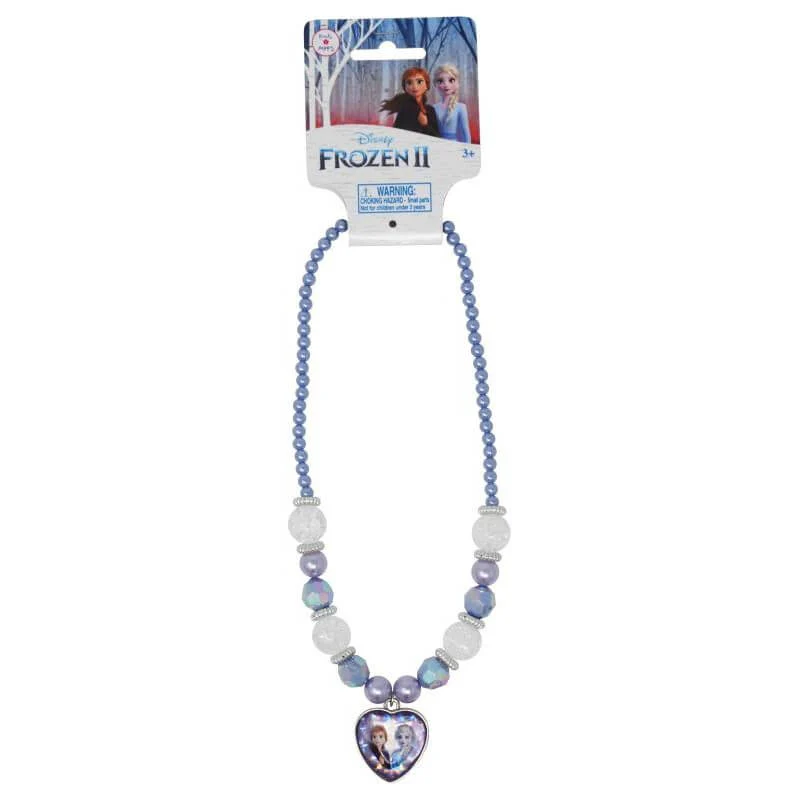 FROZEN 2 ANNA AND ELSA ICE GEM NECKLACE