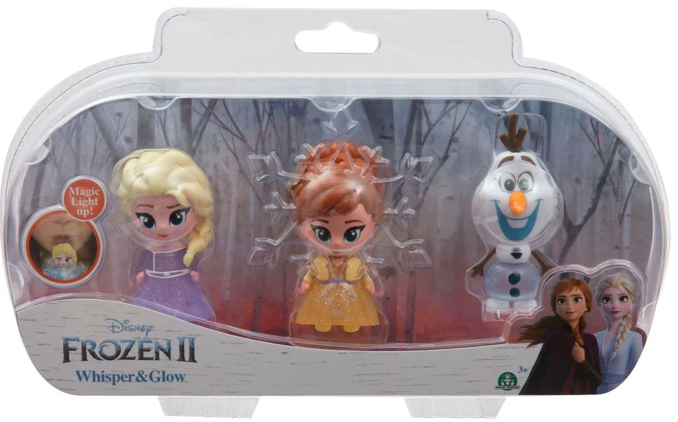 FROZEN 2 MINI GLOW DOLL FIGURES - 3 PACK - Image 2