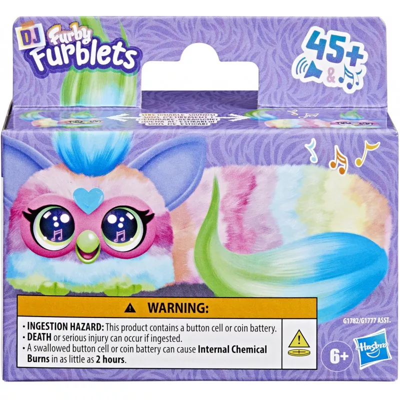 FURBY DJ FURBLETS - CAN-DEE-SWIRL INTERACTIVE PLUSH TOY - Image 2
